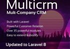 Multicrm v4.0 - Multipurpose Laravel CRM
