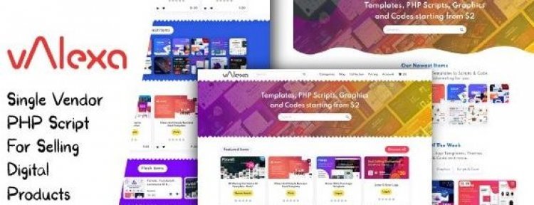 Valexa v3.2.0 - PHP Script For Selling Digital Products And Digital Downloads