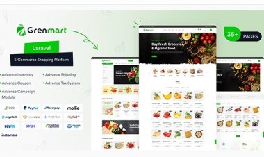 Grenmart – Organic & Grocery Laravel eCommerce