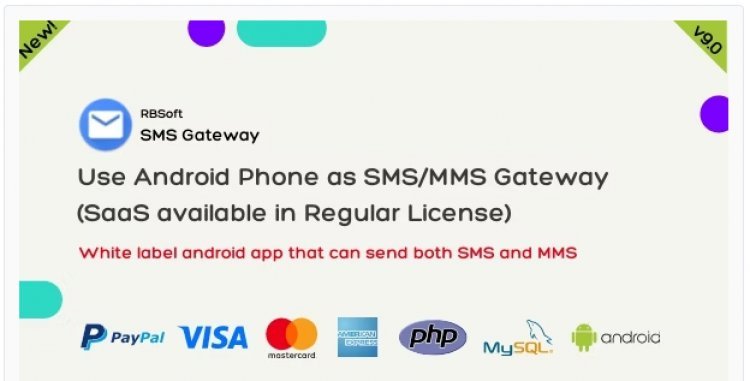 SMS Gateway - Use Your Android Phone as SMS/MMS Gateway (SaaS)