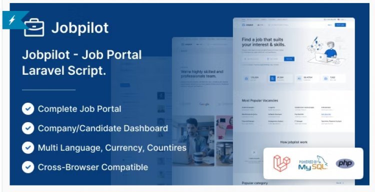 Jobpilot - Job Portal Laravel Script